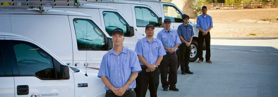KIC Refrigeration crew ready for Mini Split Repair jobs across Economy